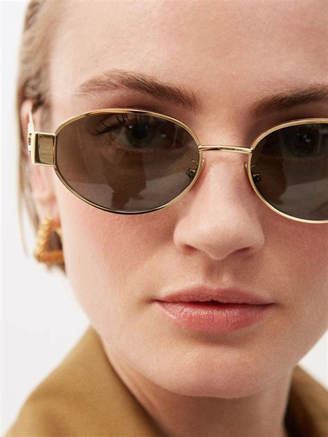 celine glasses triomphe|celine arc de triomphe sunglasses.